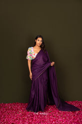 Purple Dreams Cotton Saree